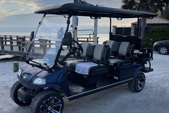 6 Passenger Golf Cart Rental in Key West - Beachfront parks, marinas, and forts: build a waterfront loop