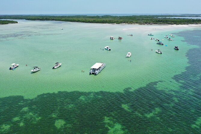 Adult Only Sandbar Escape with Drinks in Key West - Starting with Mangrove Backchannels (Not Just Straight to the Sandbar)
