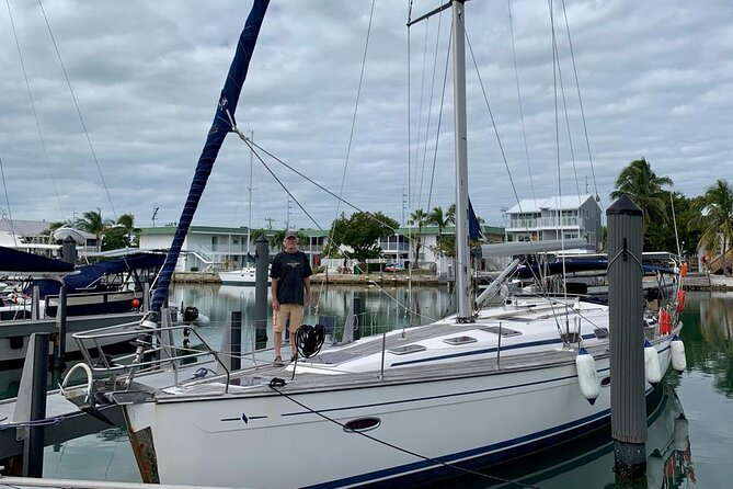 Day Sailing Adventure in the Florida Marine Sanctuary - Boot Key Harbor: the anchored-boat world you’ll notice right away