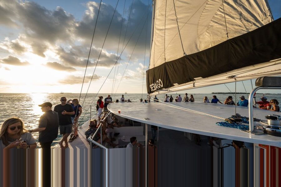 Key West: 2-Hour Sunset Sail with Live Music - The Route: Historic Seaport, Mallory Square Energy, and Fort Zachary Taylor Views