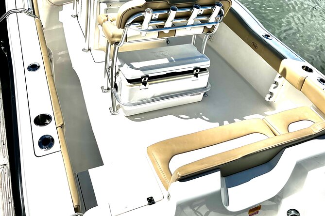 Key West Center Console Boat Rental With Sound and Seat Upgrade - Key highlights worth your attention