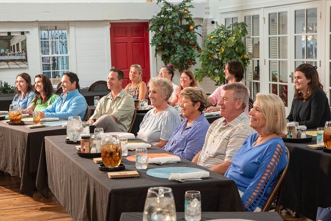 Key West Cooking Show Chef Demonstration with Meal - The Meal Menu: Island Favorites from Soup to Key Lime Pie