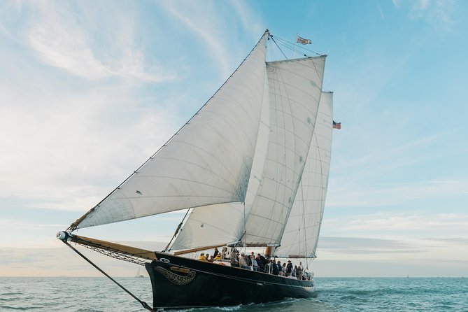 Key West Day Sail on Schooner America 2.0 with 2 Drinks - Sunset Pier and the Coast-Hugging Captain: Great Views With Less Chaos