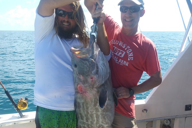 Key West Deep Sea Fishing: Big Fish - Onboard Comfort: Bring the Right Attitude for a Choppy Day