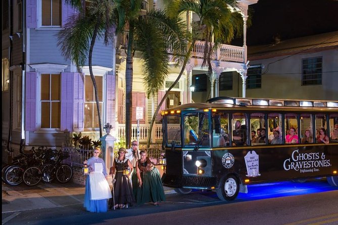 Key West Ghosts and Gravestones Trolley Tour - Old Town After Dark: Stops That Shape the Stories