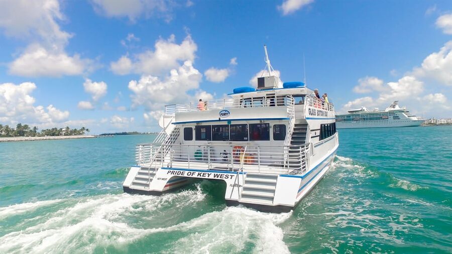 Key West: Glass Bottom Boat Reef Tour with Sunset Option - The Pride of Key West Catamaran: Built for Watching, Not Getting Wet