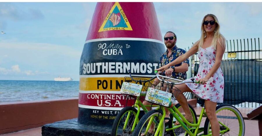 Key West: Guided Bicycle Tour with Key Lime Pie - Ernest Hemingway’s former home: writer’s Key West in the streets