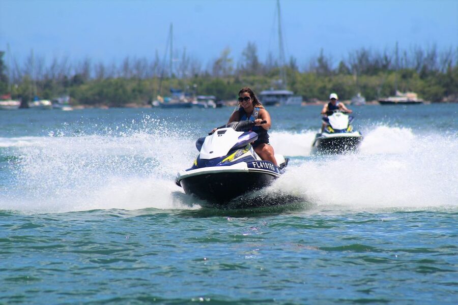 Key West: Jet Ski Island Tour with Sandbar Stop - Southernmost Point Photos From the Water