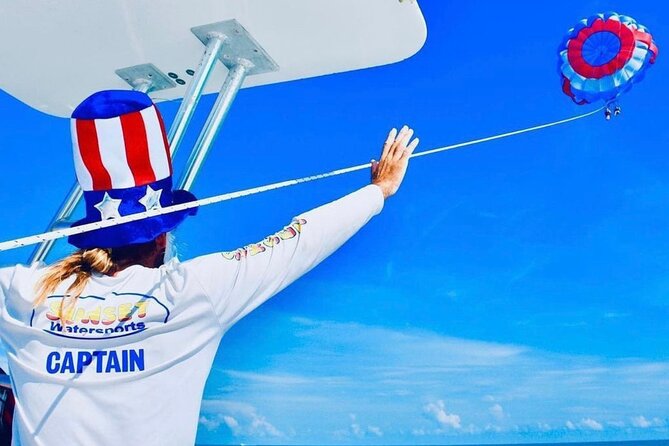 Key West Parasailing: Ideal For Cruise Ship & Downtown Guests - Up in the Air: Marine Views and the Optional Toes-in-the-Water Moment