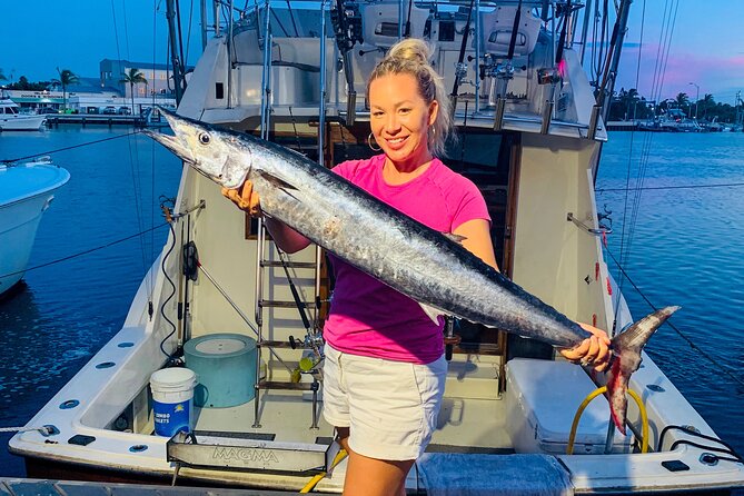 Key West Private Fishing Charters- 4 HRS 36 FT HATTERAS COWBOY - A 36-Foot Hatteras Private Charter in Key West Waters
