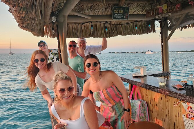 Key West: Private Sunset Cruise on an Authentic Tiki Bar Boat - Private Tiki Bar Boat Setup: BYOB, Blender, and Bluetooth Tunes