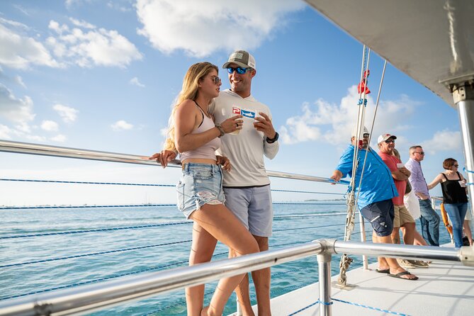 Key West's Favorite Afternoon Dolphin Sail - On-Board Comfort: Catamaran Views, Drinks, and Reality Checks