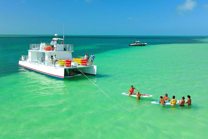 Key West Sandbar Charter With Kayak Tour: Includes Lunch & Drinks - Lunch and unlimited drinks: how the day gets fun without feeling chaotic