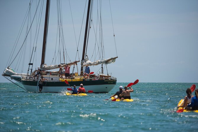 Key West Schooner Backcountry Eco Tour Sail Snorkel and Kayak - The schooner experience: sailing feel plus comfort details