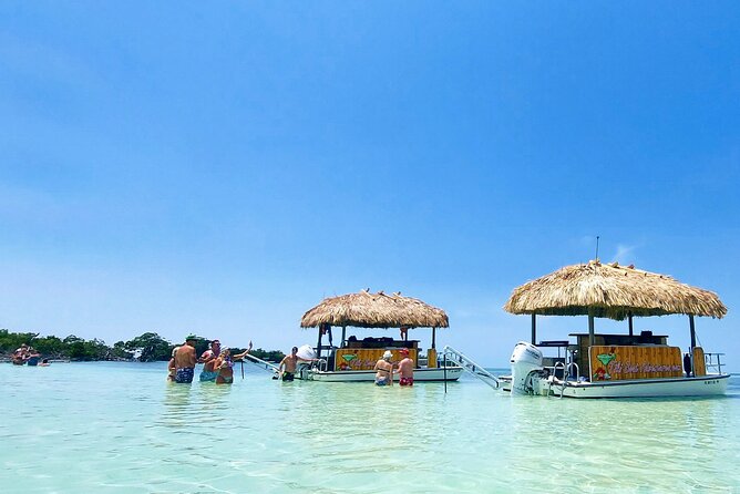 Key West Tiki Bar Boat to Popular Sand Bar with Turquoise Waters - The Back Country Run: Where Wildlife Is Part of the Fun