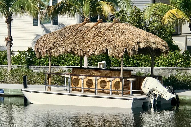 Key West Tiki Bar Boat to Popular Sand Bar with Turquoise Waters - Sandbar Time: Swim, Snorkel, Shell, or Just Float