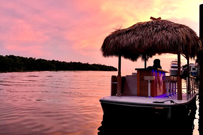 Key West Tiki Bar Sunset Cruise (by the seat) BYOB Adventure - A Six-Person Tiki Bar Sunset Feels Like a Secret