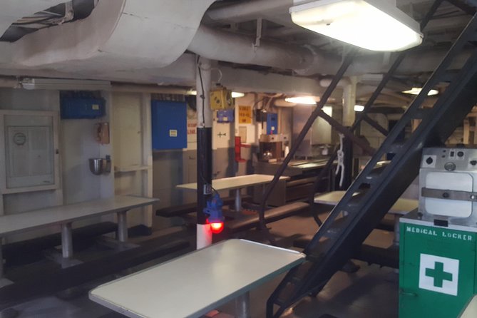 Key West USCGC INGHAM Maritime Museum - Medical-era details that can feel intense in the mess hall area