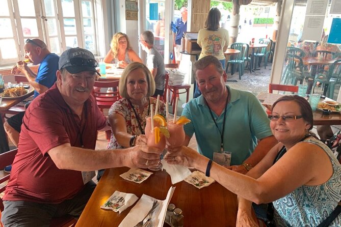 Key West Waterfront Cocktail Walk to Mallory Square’s Sunset Celebration! - Stop 5: Two Friends Patio Restaurant With a Frozen Rum Runner and Conch Fritters