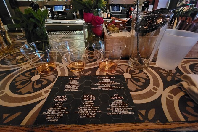 Old Fashioned Cocktail Class at General Horseplay in Key West - The 1:00 pm Plan: What the 2-Hour Class Timeline Feels Like