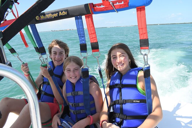 Parasail Adventure in Marathon - The Smooth Lift-Off: From Deck to 300 Feet