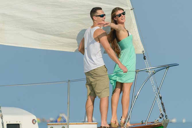 Private 90-Minute Harbor Sailing Charter in Key West - What happens aboard HIGH TIDE: comfort, cooler space, and crew you can talk to