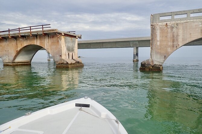 Private Boat Tour of Flagler's Famous Bridges from Big Pine Key - Captain Brian and the Team Approach: History + Real Local Water Talk