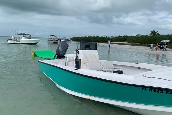 Private Boat Tour to Sand Bar Snorkel Dolphins and Sunset - Comfort on the boat: shade, seating, and what you should bring