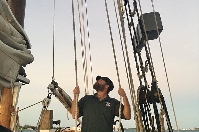 Schooner Appledore Day Sail with Full Bar in Key West - Mallory Square Waterfront: the Energy You Can See While Staying on the Ship