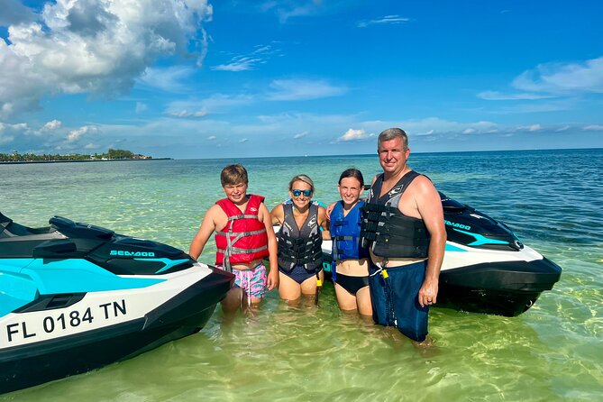 Smaller Groups = Better Experience! Key West Jet Ski Adventure - Stop 3: Submarine Pits and Cuban Missile Crisis-Era History by Water